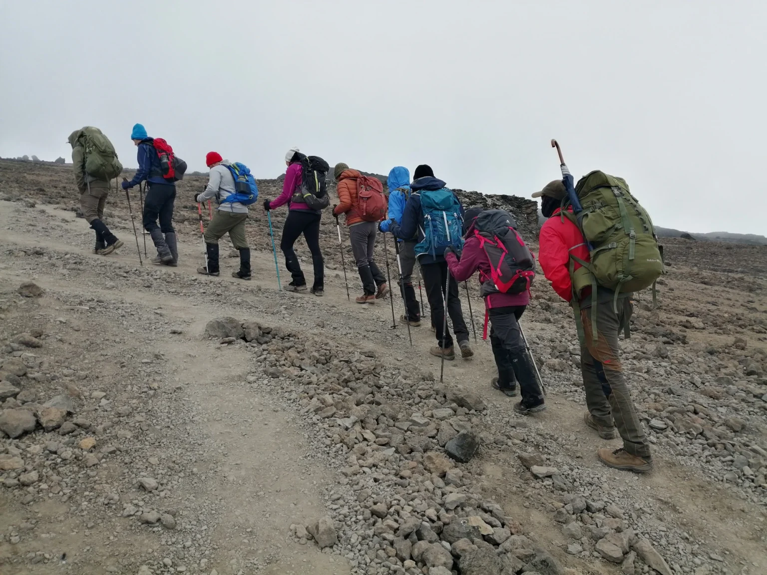 Mawenzi Tarn Camp to Kibo Hut