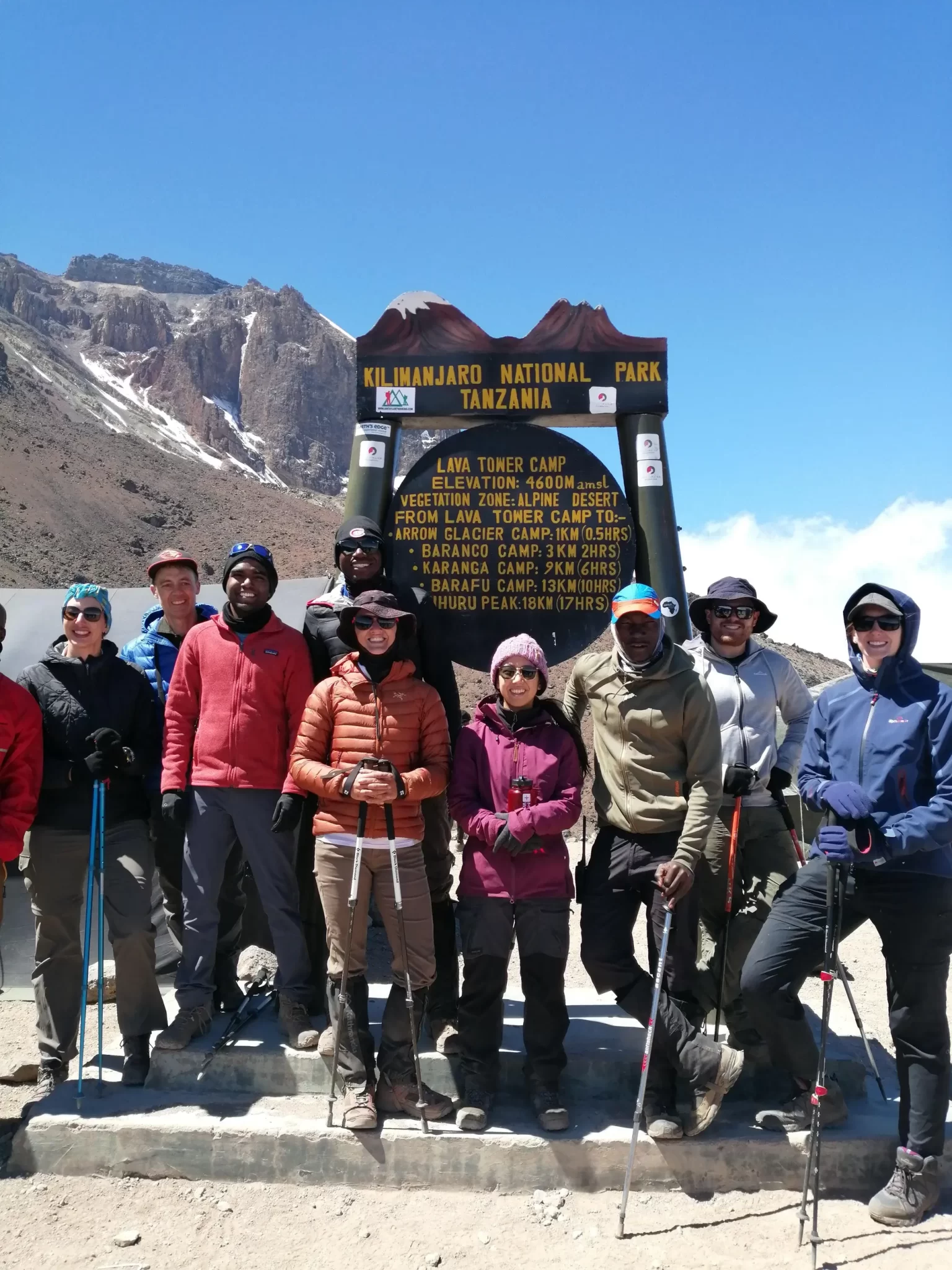 Shira 2 Camp to Moir Hut