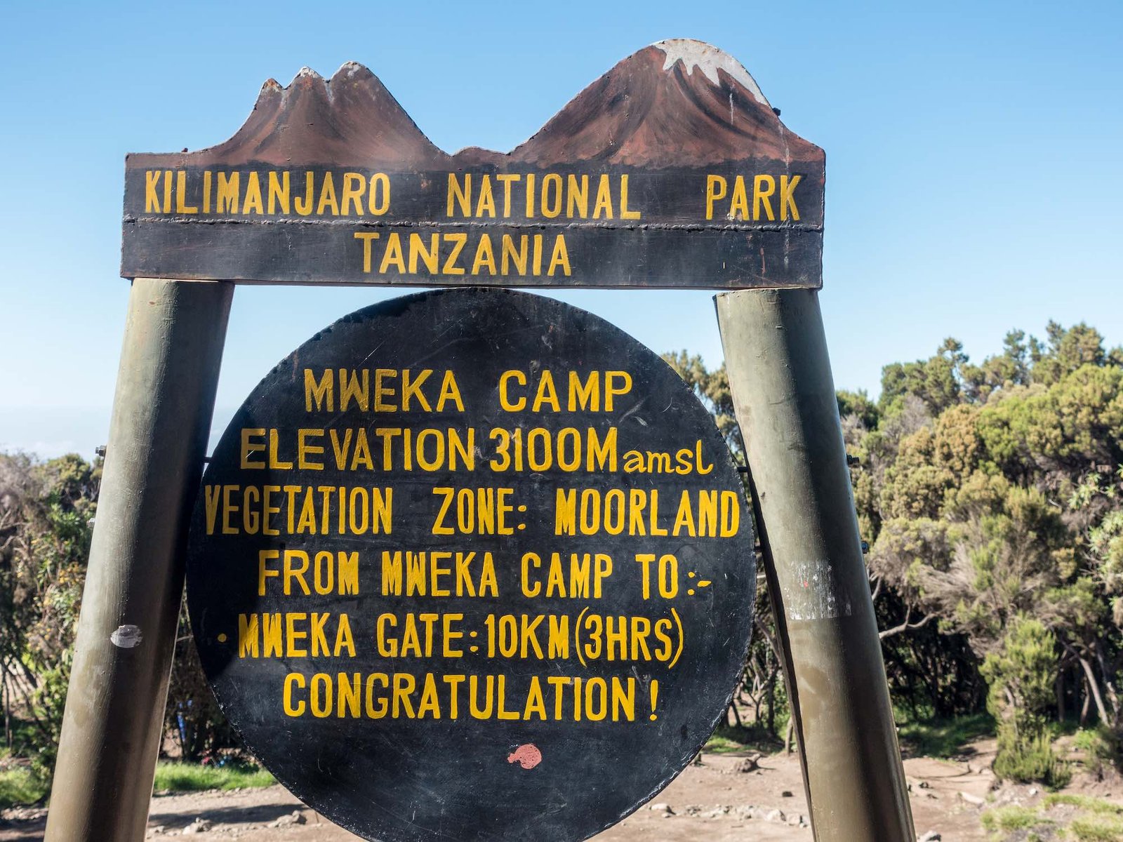 Mweka Gate